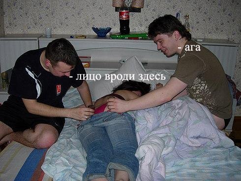 Зрелая русская телка в чулках ебется с парнем на съемной хате